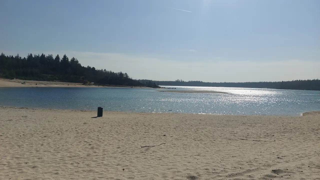 Strand bij Nije Hemelriekje in Gasselte (Drenthe)