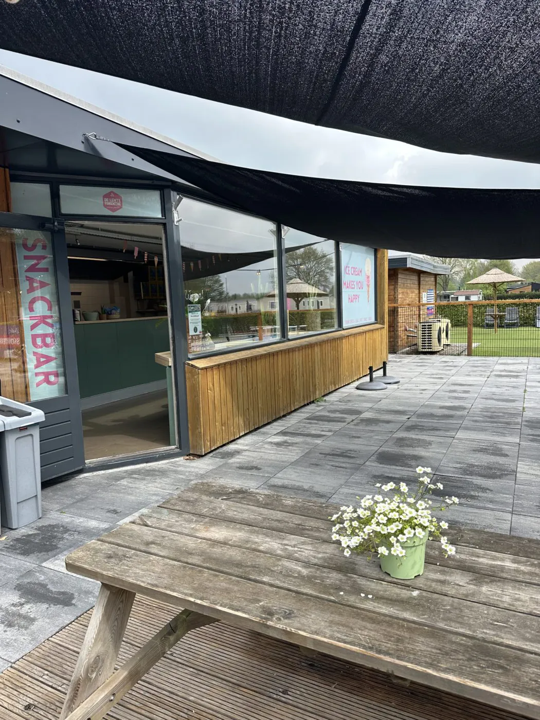 Snackbar op Lente van Drenthe in Gasselte