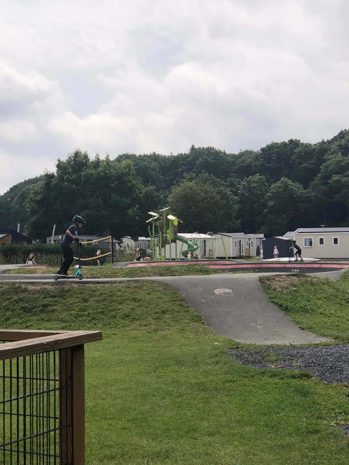 Crossbaan op Lente van Drenthe in Gasselte